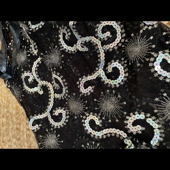 Rave Sparkly Sequined Bodysuit - Picture 4 of 5